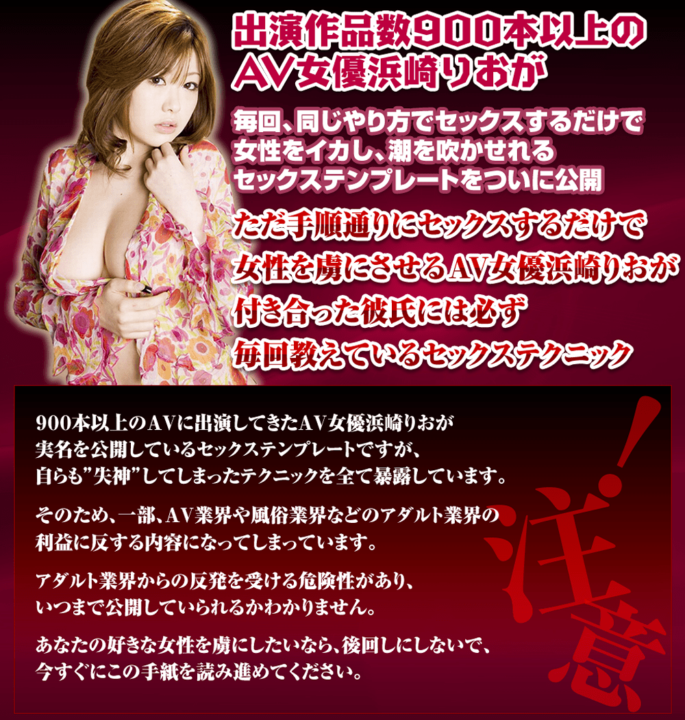 浜崎りお セックステクニック